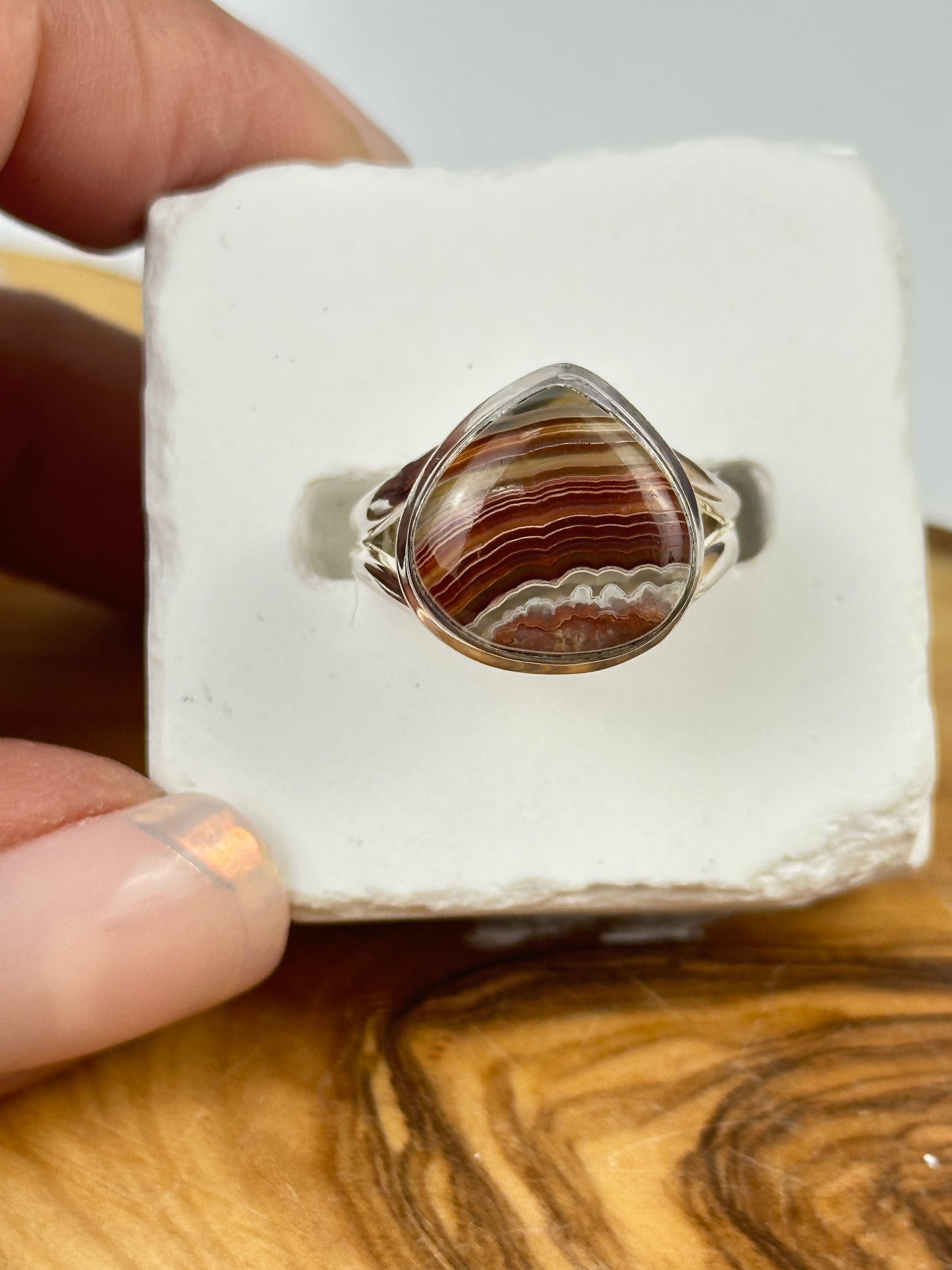 Laguna Agate Ring