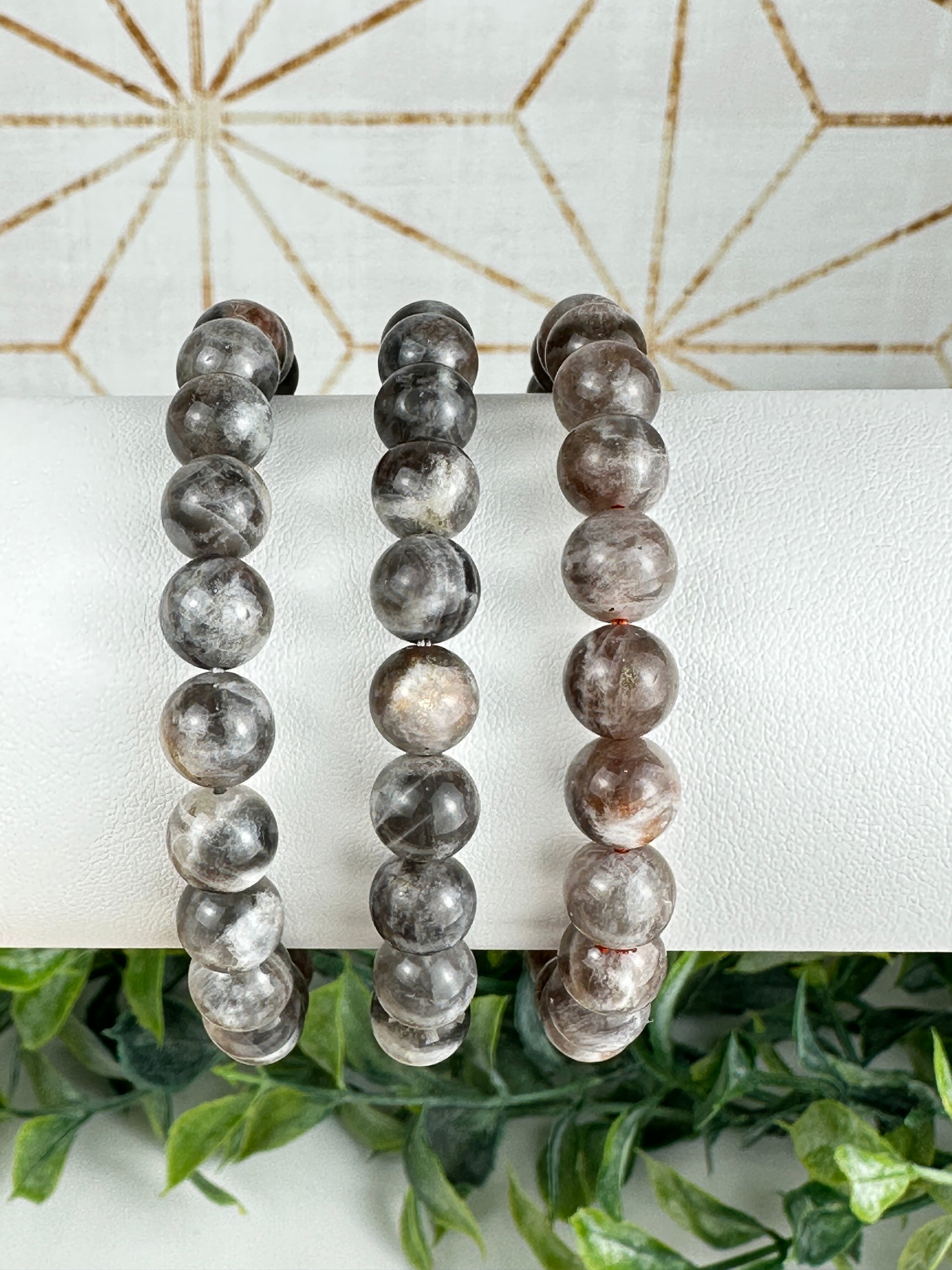 Moonstone/Sunstone Bracelet