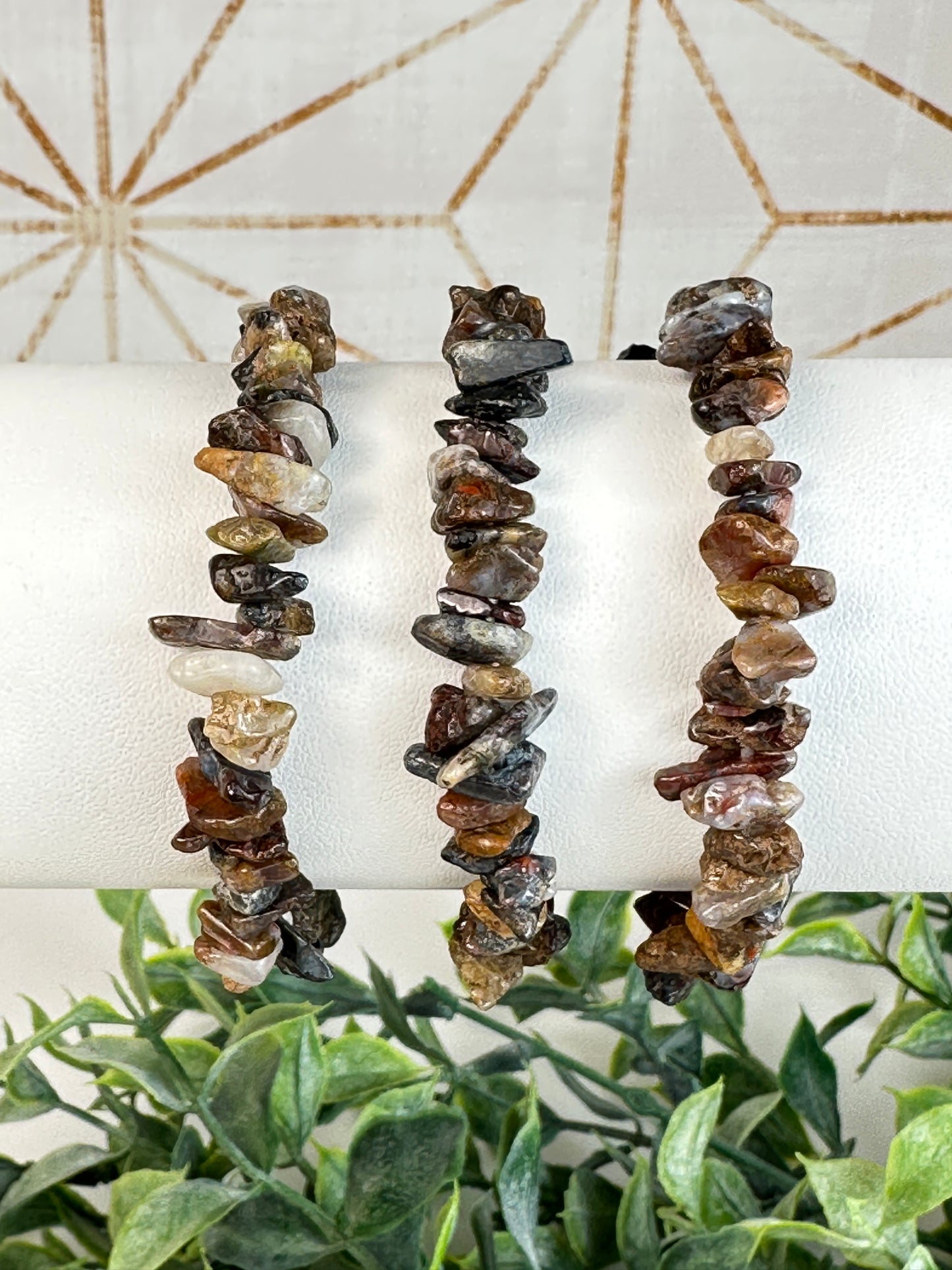 Pietersite Chip Bracelet