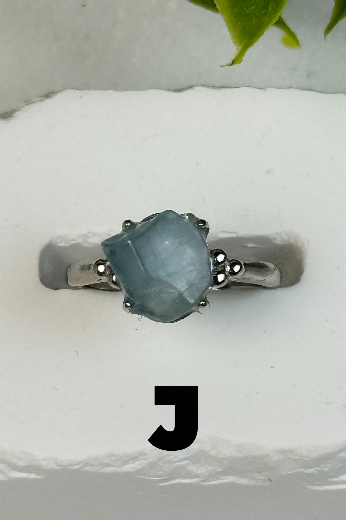 Aquamarine .925 Ring-J