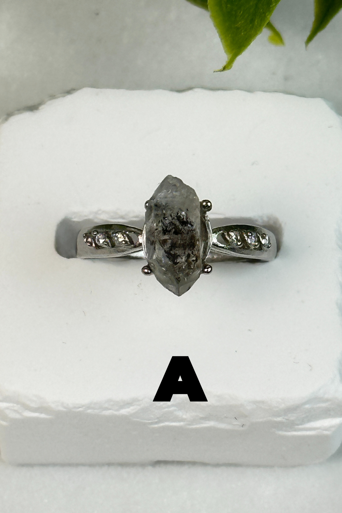 Herkimer Diamond .925 Ring-A