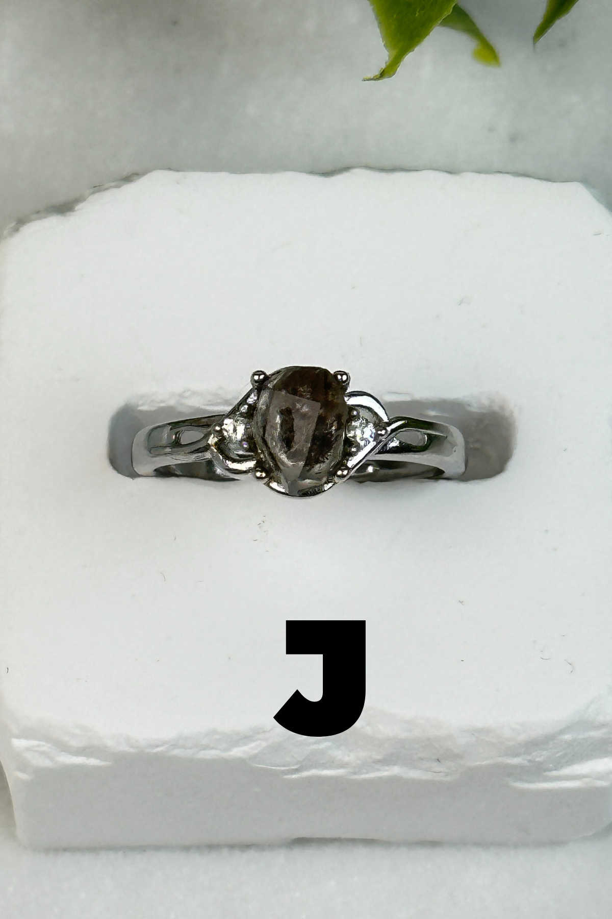 Herkimer Diamond .925 Ring-J