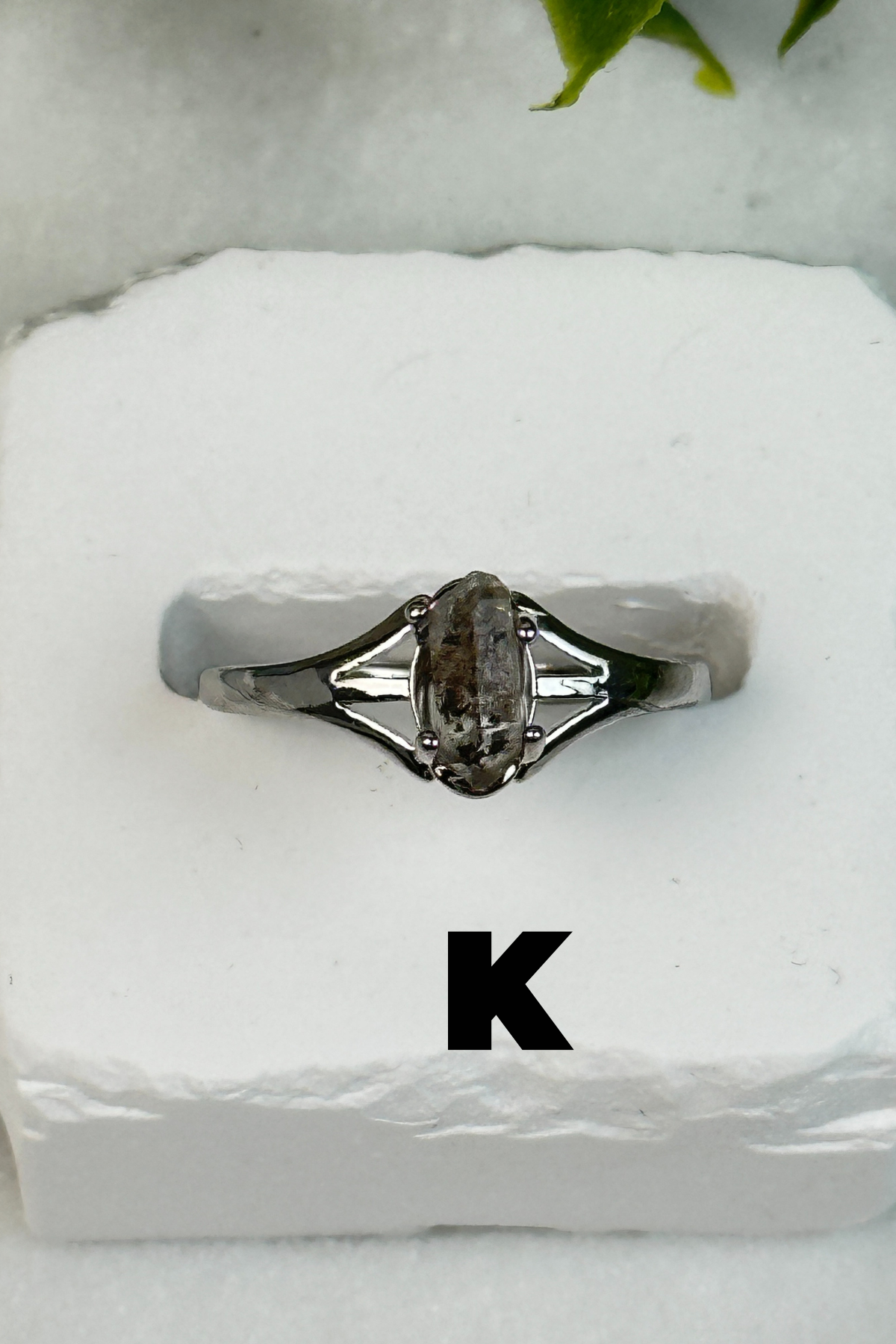 Herkimer Diamond .925 Ring-K