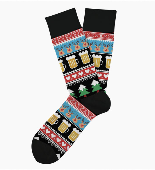 Beer Christmas Socks