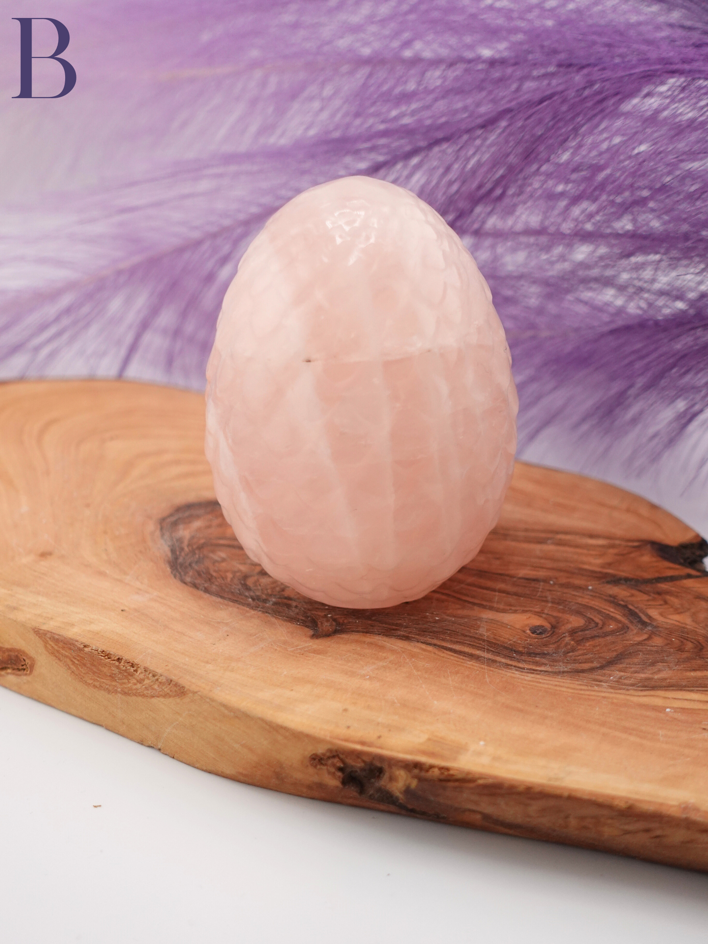 Rose Quartz Dragon Scale Egg Option B