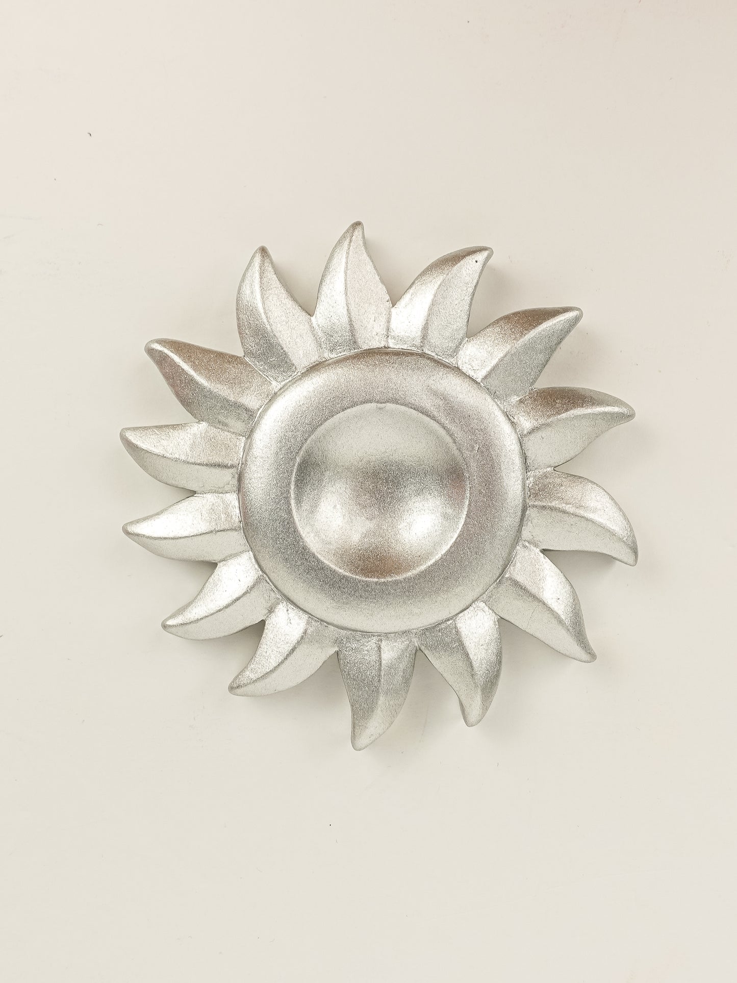Silver Sun Sphere Stand