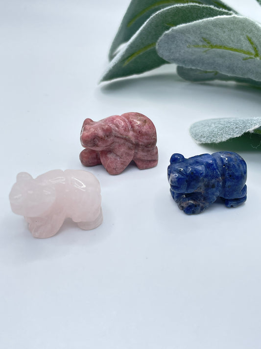 Mini Bear Carving-Variety