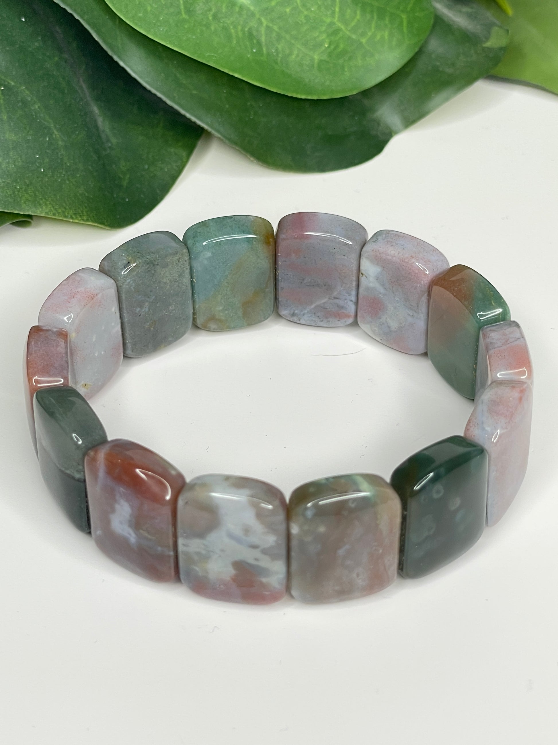 Sea Jasper Oval Bracelet