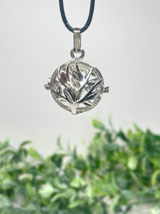 Tree of Life Mini Sphere Cage Necklace