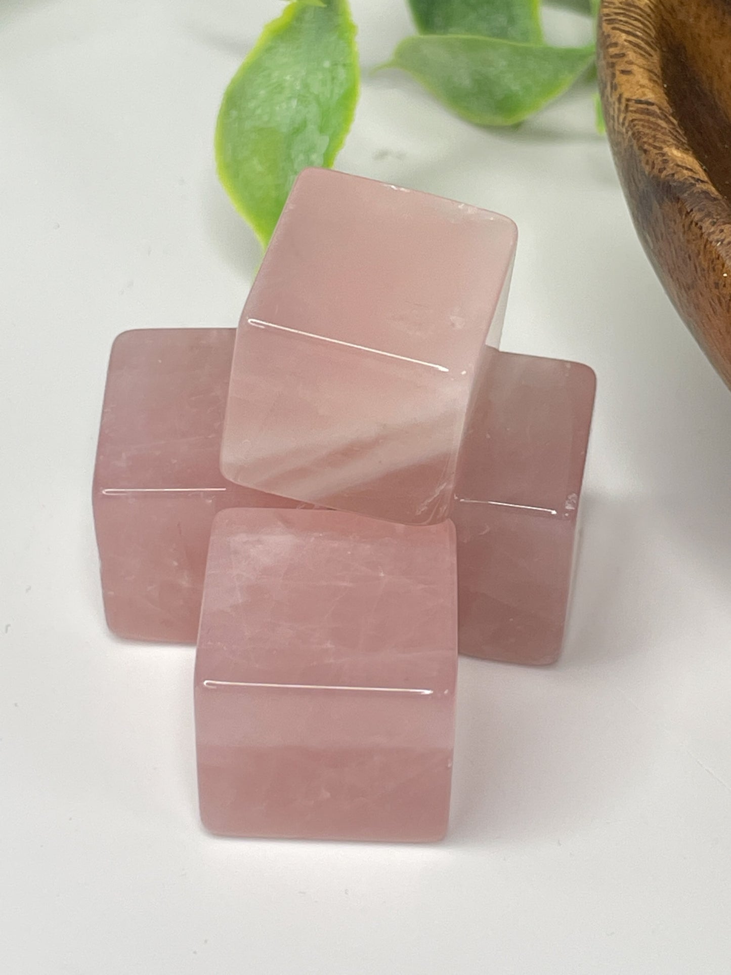 Rose Quartz Cube