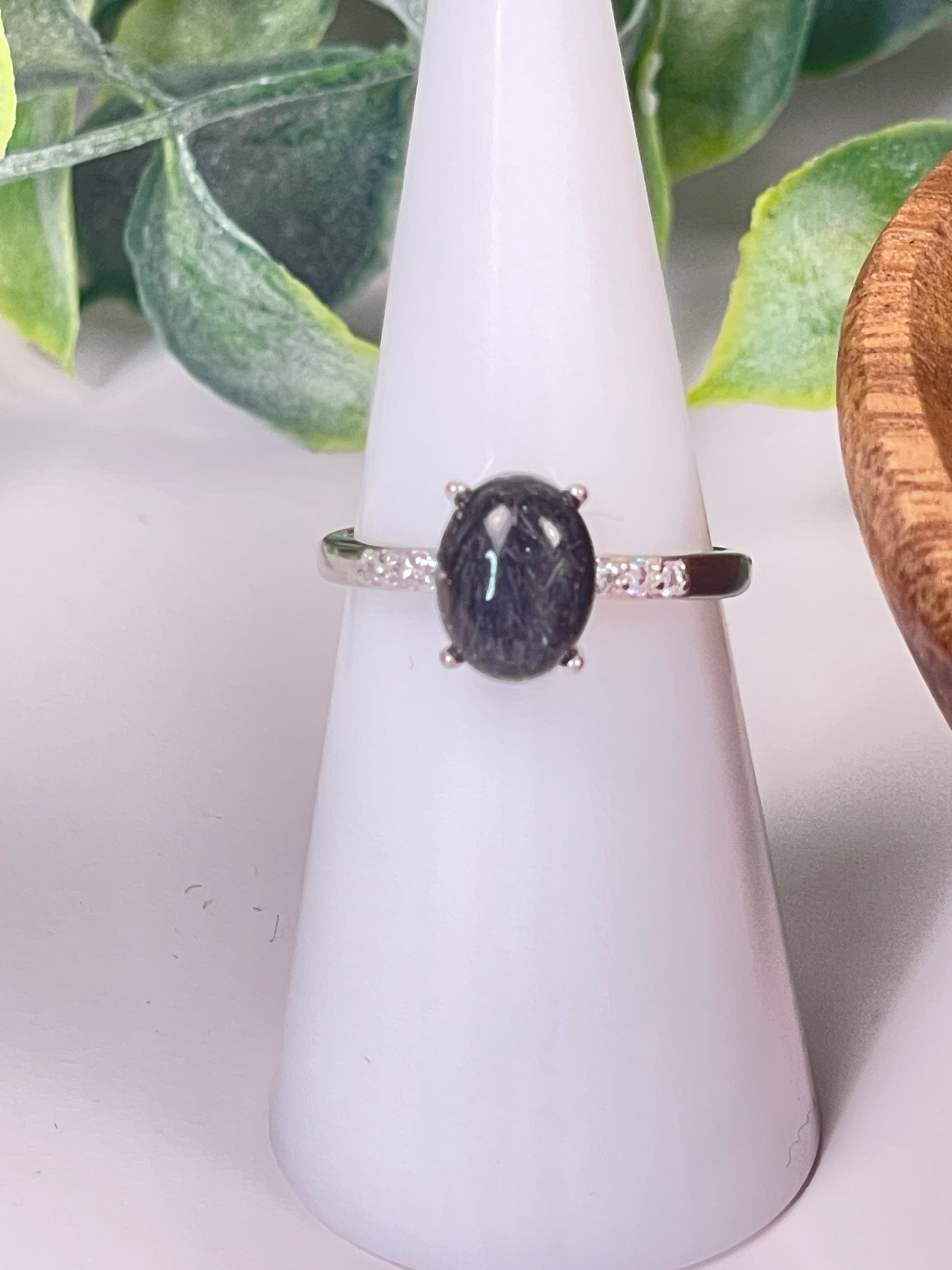 Rutilated Quartz Ring