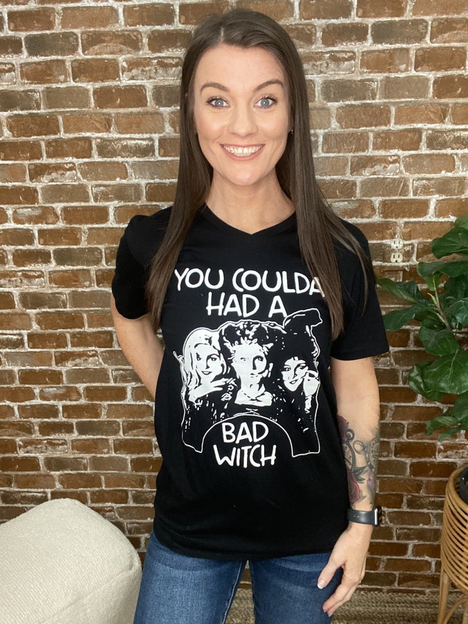 You Coulda Had a Bad Witch Halloween Graphic Tee