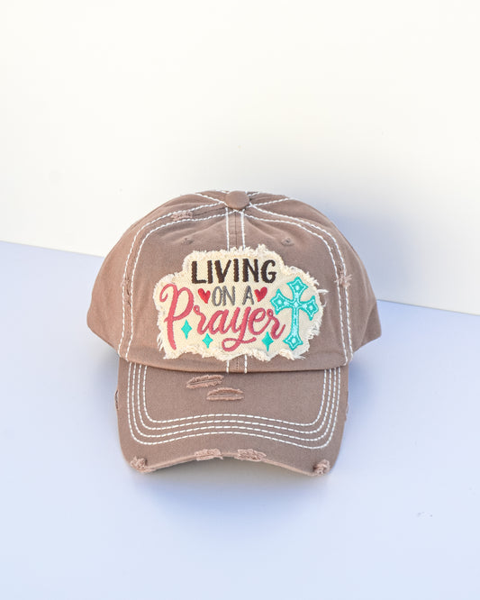 "Living on a Prayer" Vintage Hat