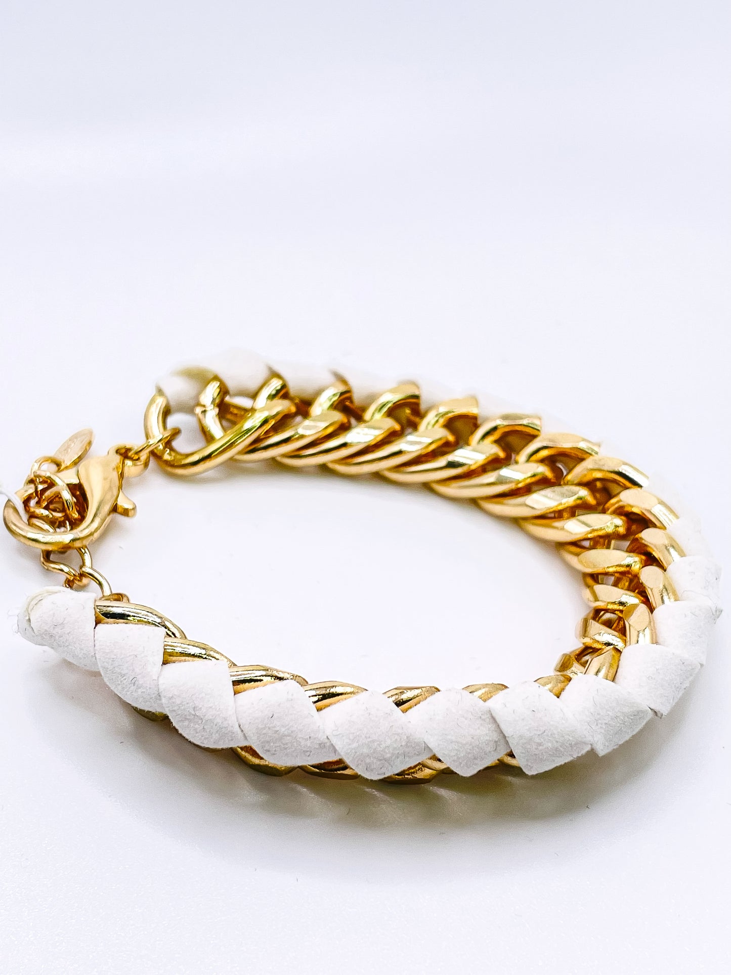 Photo of White Gold link Bracelet 