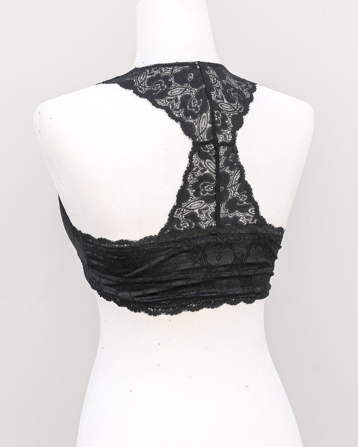 Stretch Lace Bralette w/Hourglass Backing